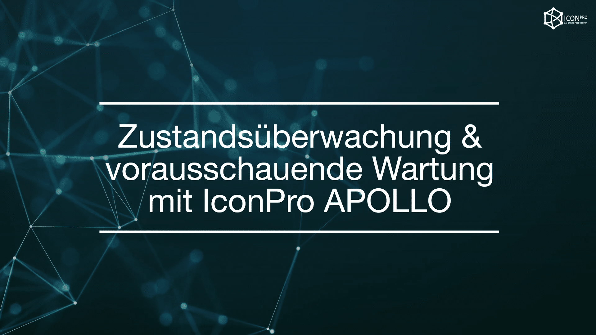 Zustandsüberwachung & Predictive Maintenance mit APOLLO